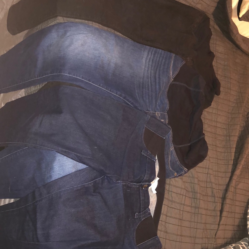 3 pairs of Maternity jeans